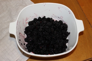 Mmmm....blackberries.